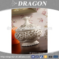 High grade home decoration hollow out ceramic jewelry jar